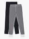 Luca & Lola Toto Lange Underbukser 2-pak, Black/Stripes