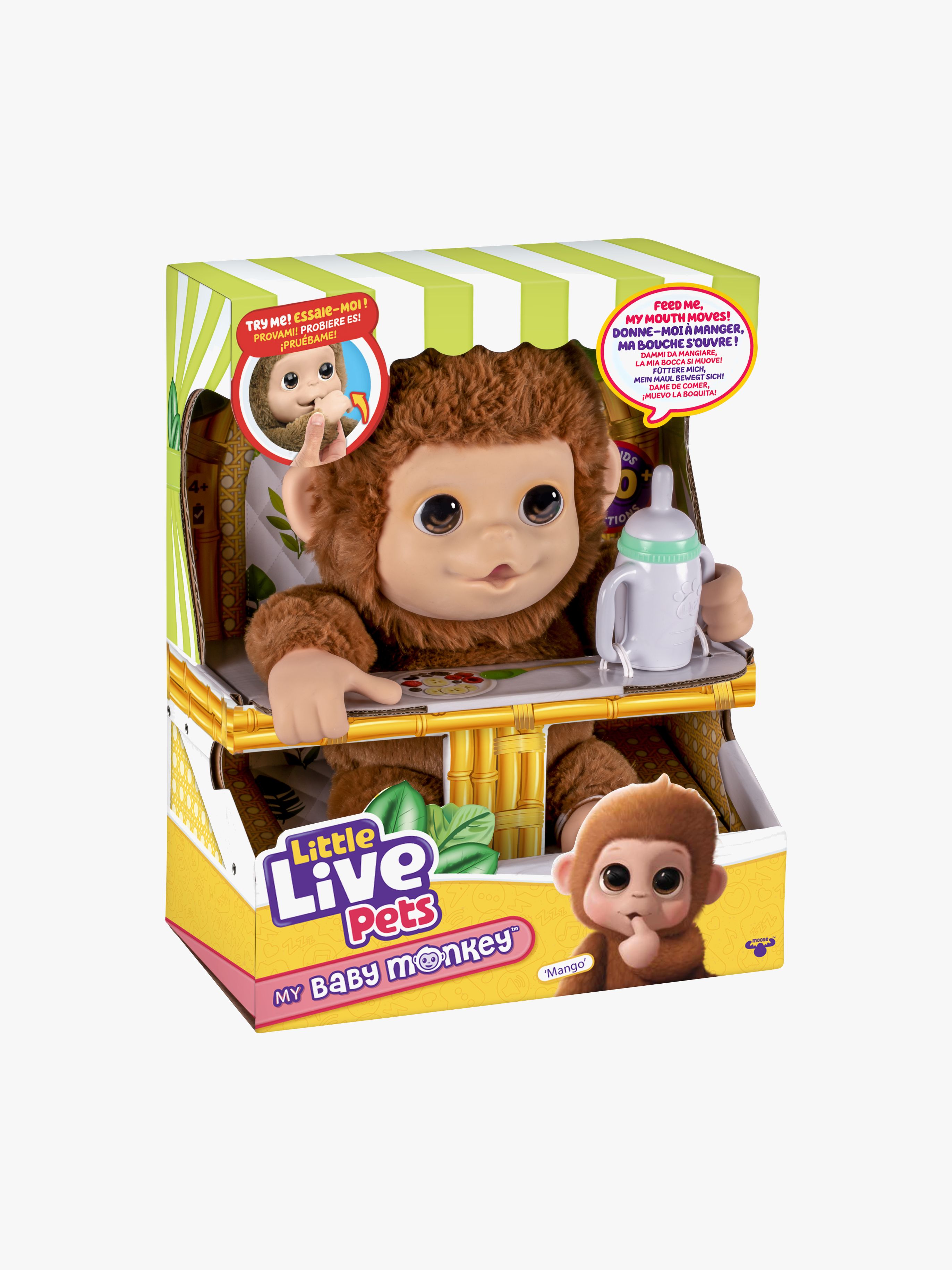 Little Live Pets Interaktiv Bamse My Baby Monkey