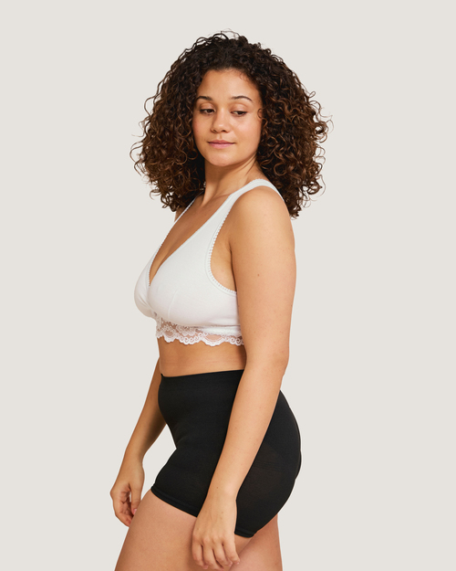 Carriwell Slåom Amme-BH Eko, Hvid