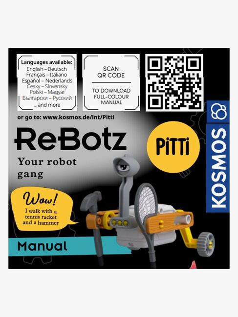 Kosmos Rebotz Legetøj Pitti the Walking Robot