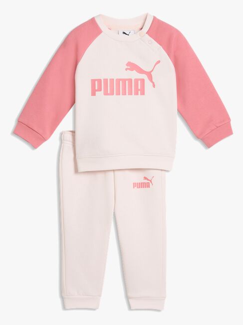 Puma Minicats Raglan 2-delt Sæt, Pink