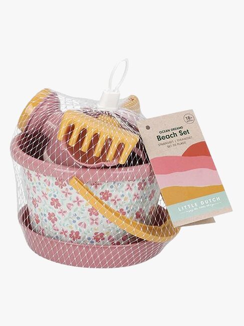 Little Dutch Dreamy Mermaid Strandsæt 5 Dele, Pink