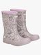 Viking Indie Print Gummistøvler, Dusty Pink/Cream