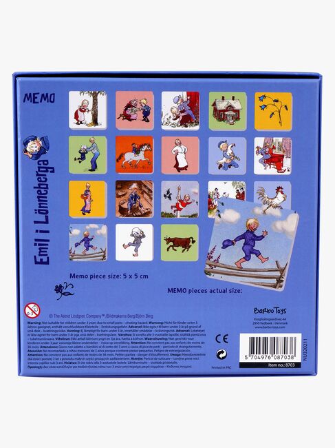 Barbo Toys Emil Fra Lønneberg My First Huskespil