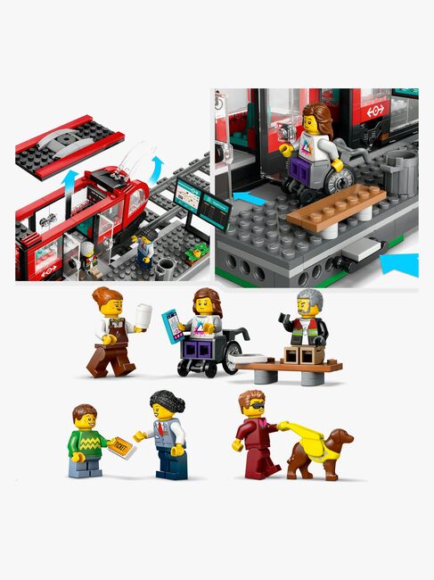 LEGO City 60423 Letbane og station