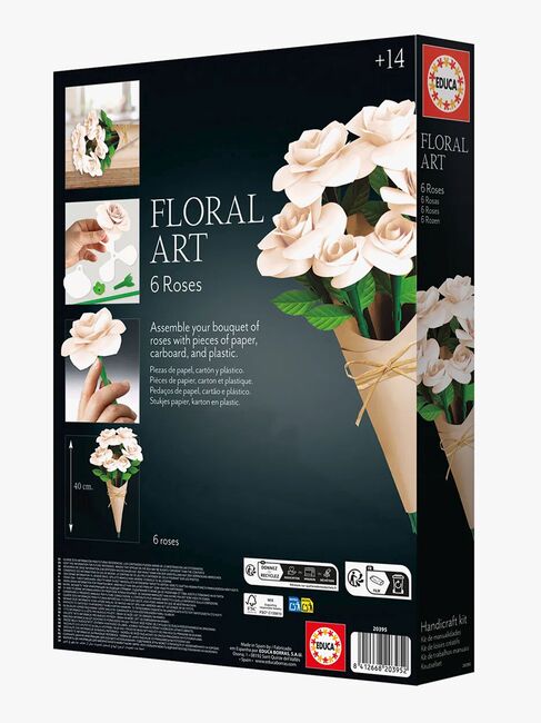 Educa Kreasæt Roser, Hvid