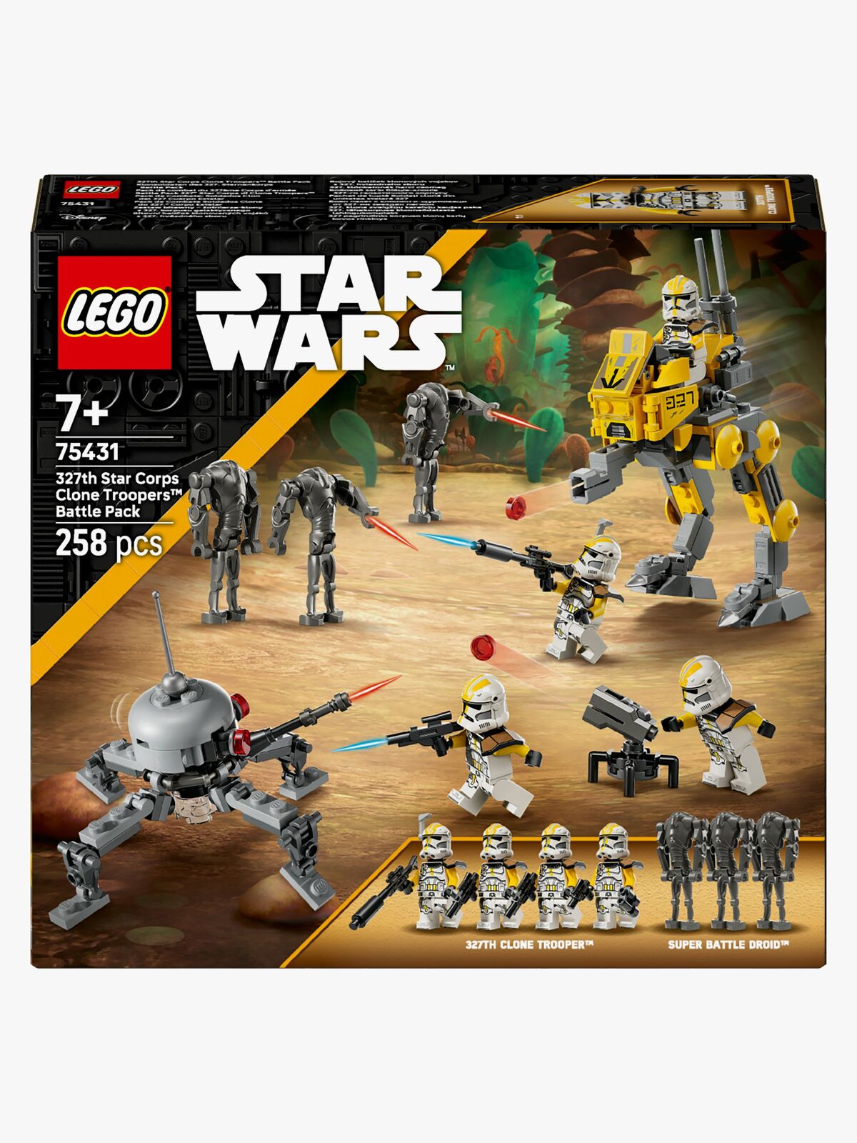 LEGO Star Wars 75431 Battle Pack med klonsoldater fra 327. stjernekorps
