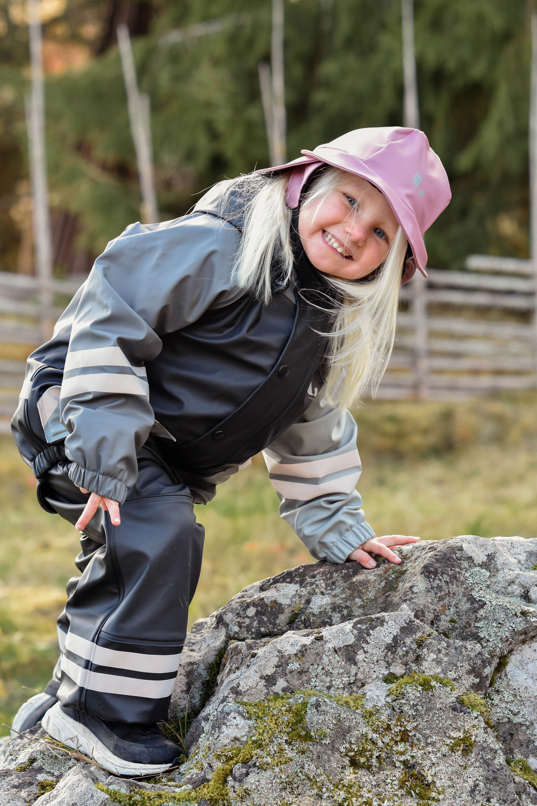Lindberg Fagerhult Foret Regnsæt, Black/Anth