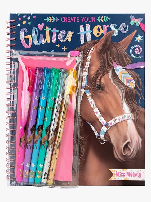Miss Melody Malebog med Glittertusser