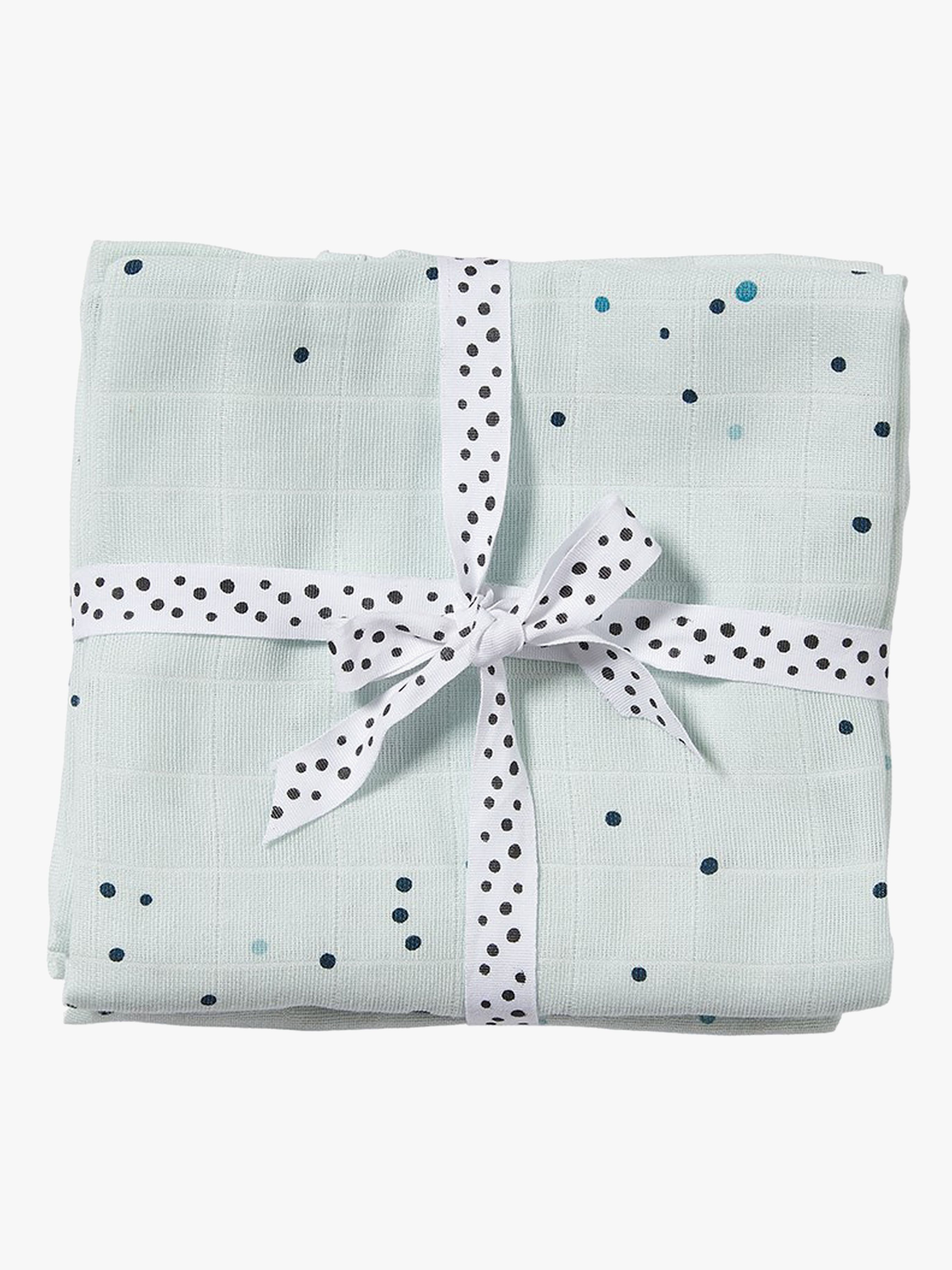 Done By Deer Stofble Dreamy Dots 120x120 2-pak, Blue