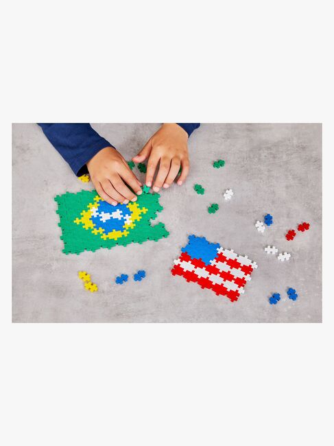 Plus-Plus Verdens Flag Puslespil