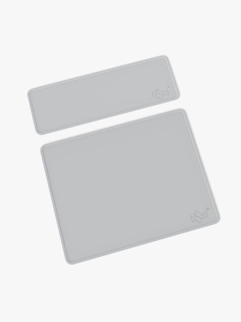 tiSsi Anti-slip Måtte Set, Lunar Rock Grå