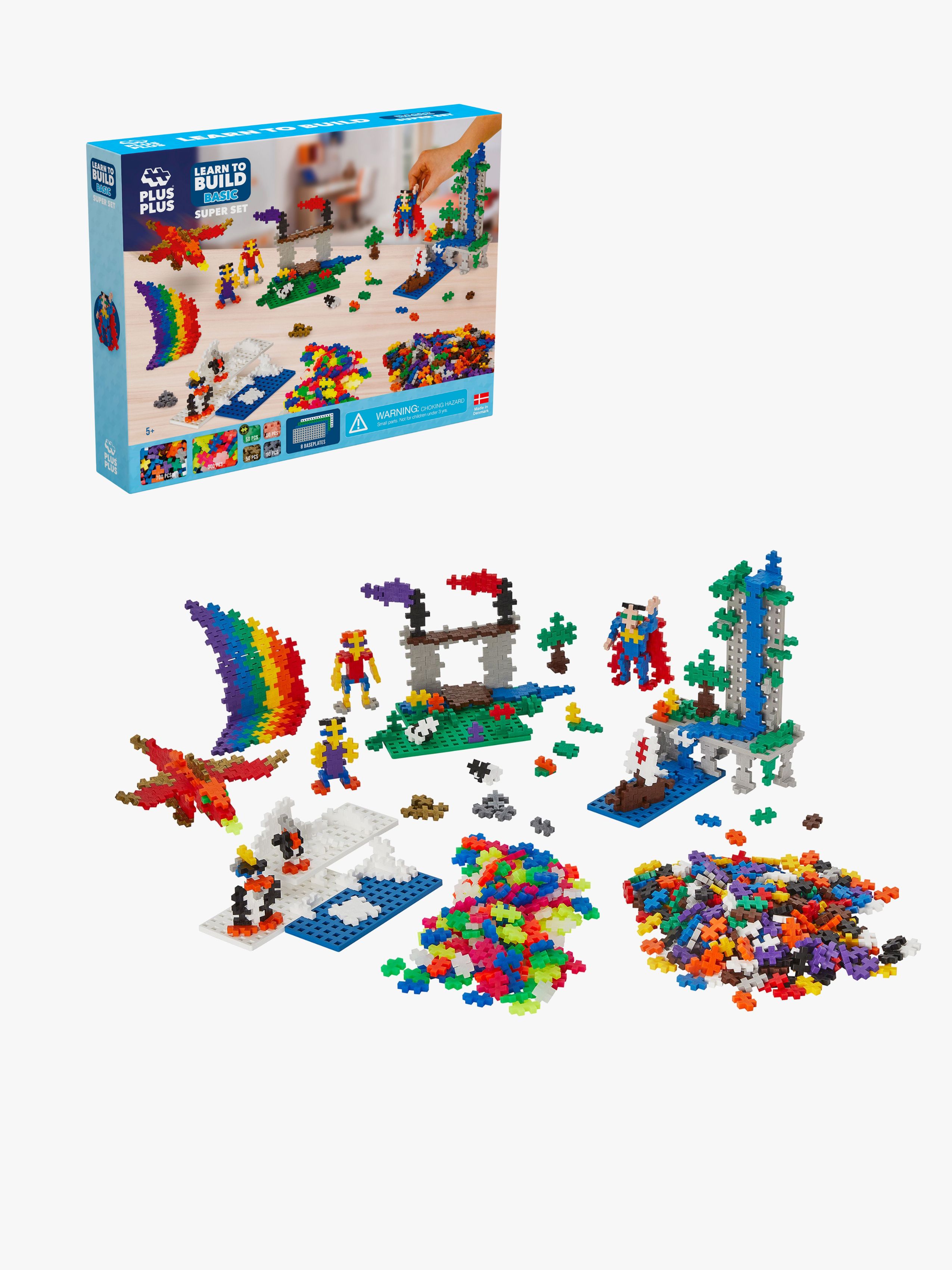 Plus-Plus Learn To Build Super Set Basic