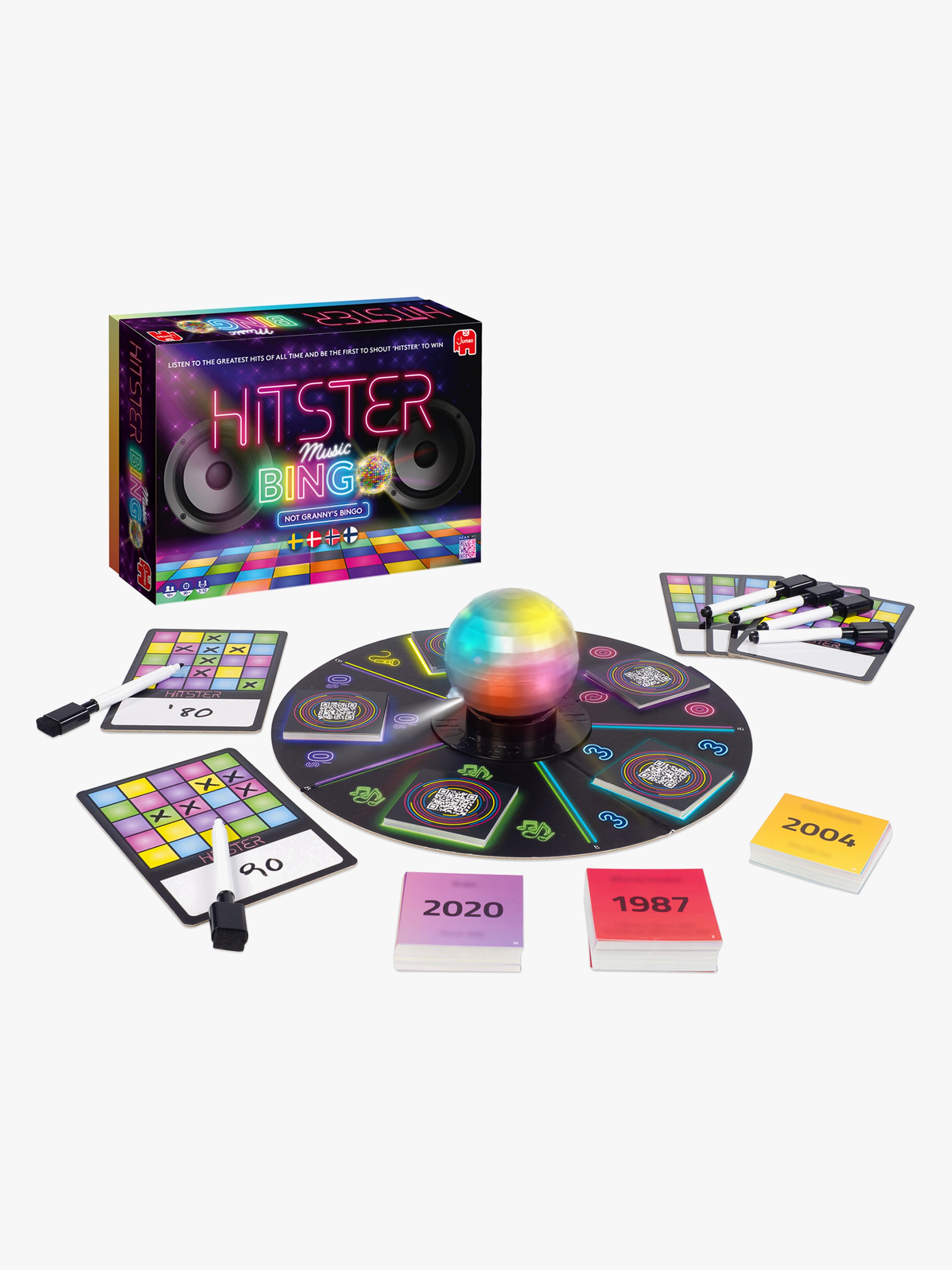 Hitster Partyspil Bingo