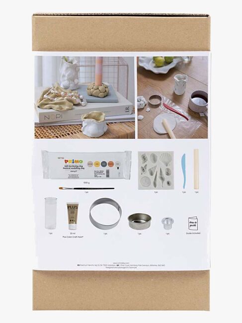 Creativ Company DIY-sæt Modellervoks Vase- og Lysholdere