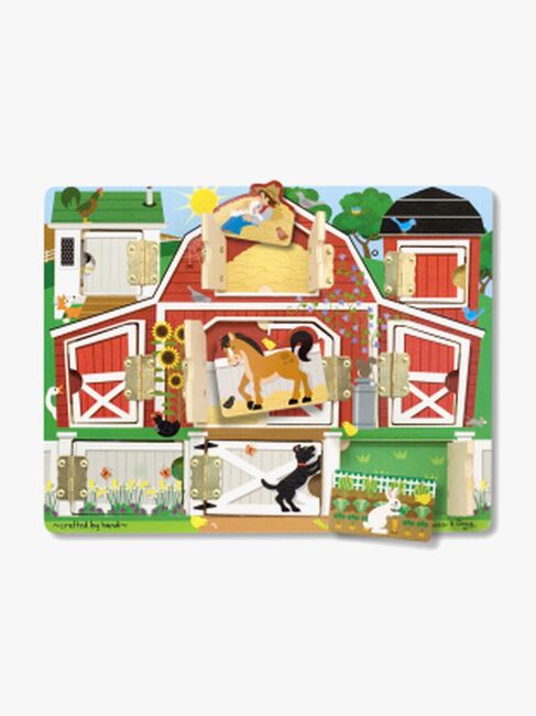 Melissa & Doug Bondegård m. Låger