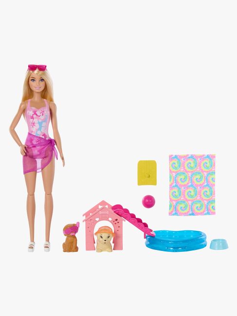 Barbie Puppy Pool Party Legesæt