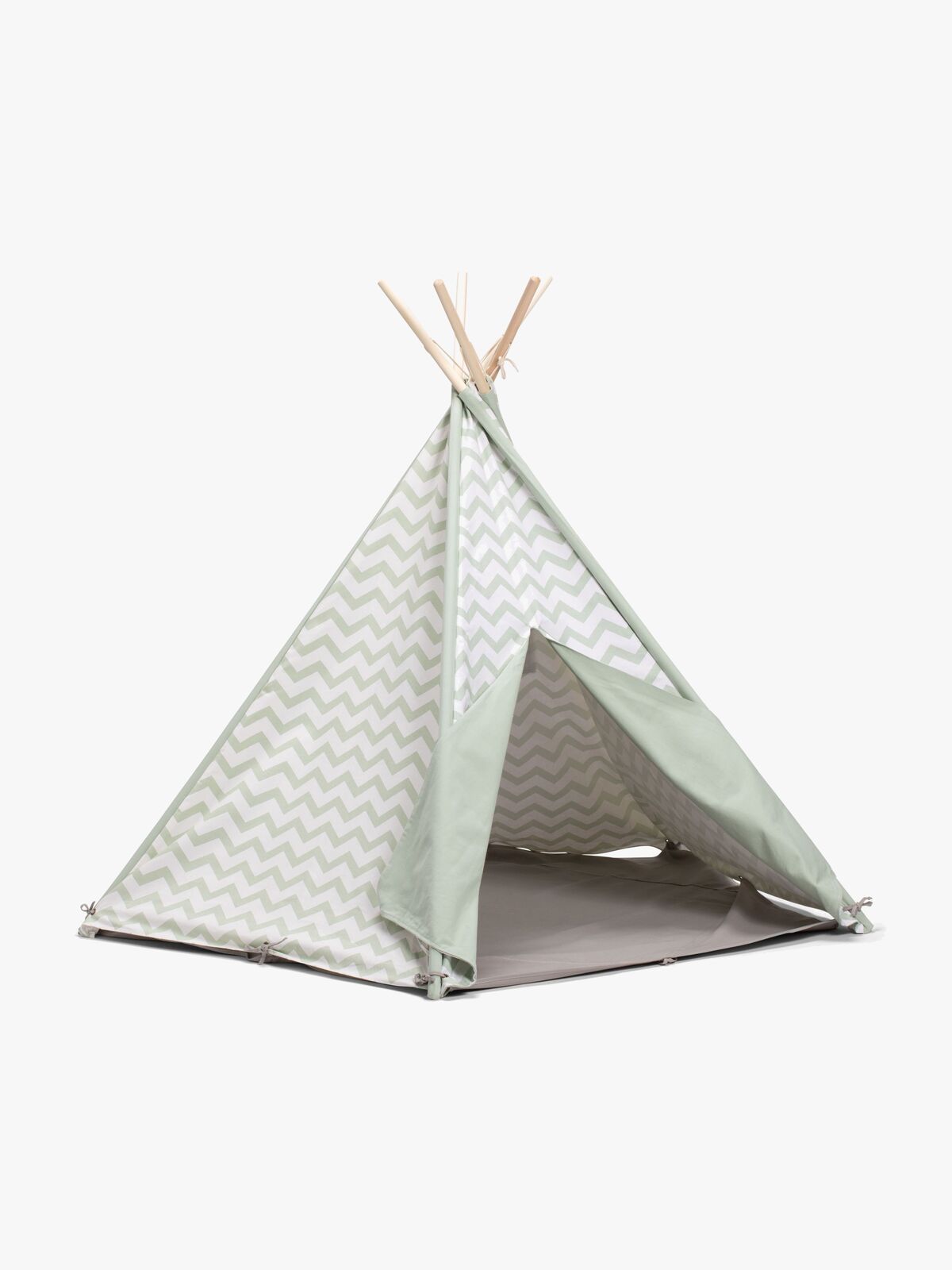 Alice & Fox Legetelt Tipi, Grøn/Hvid