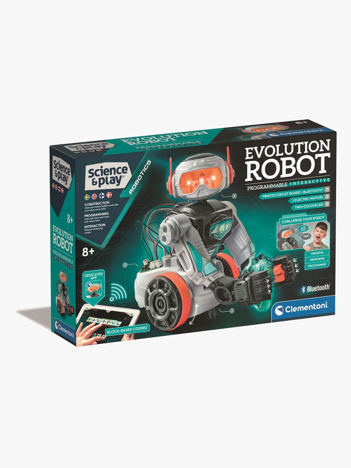 Clementoni Science & Play DIY Robot 2.0 Blandet Udvalg