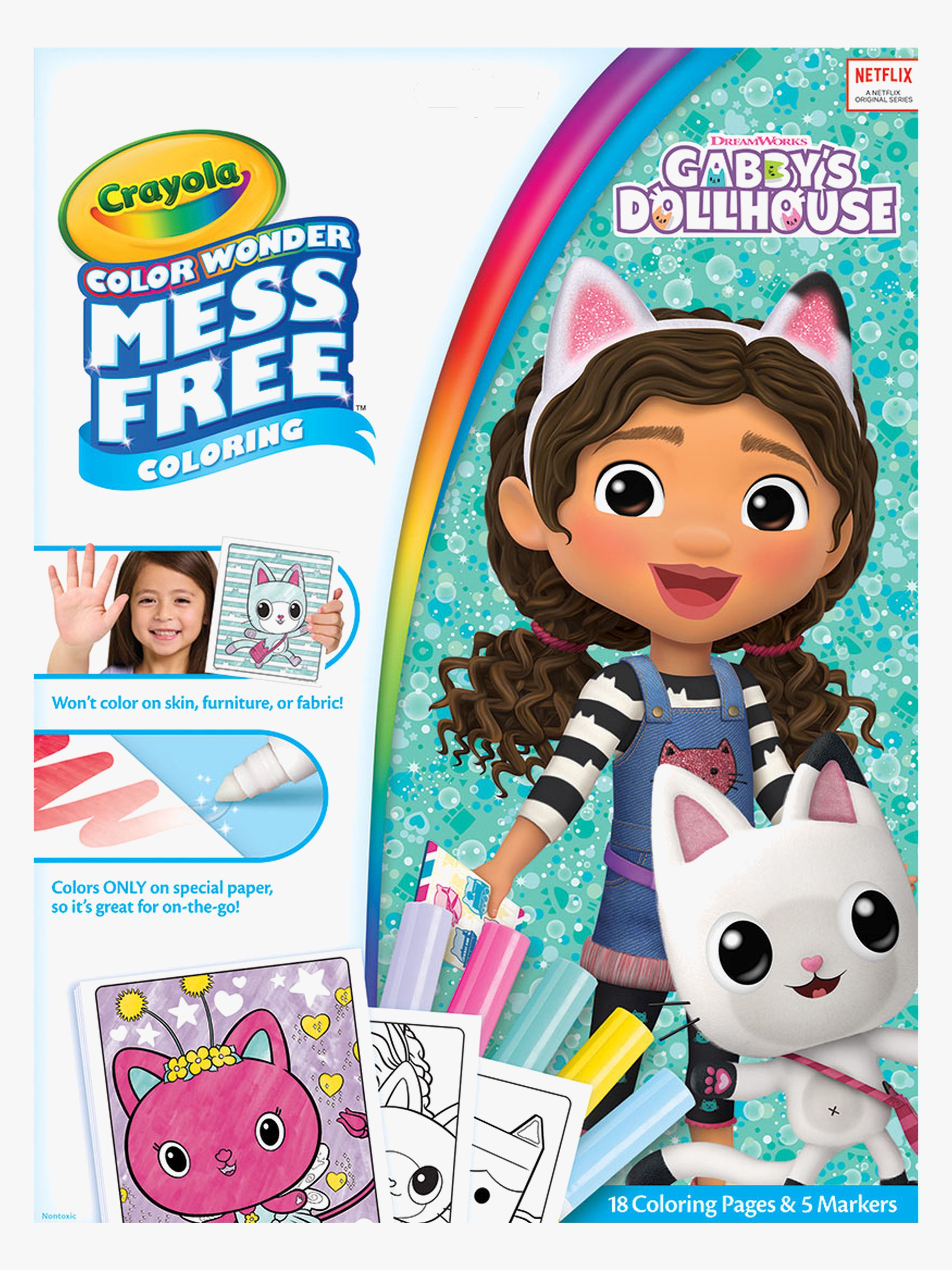 Crayola Gabby's Dollhouse Color Wonder Malesæt