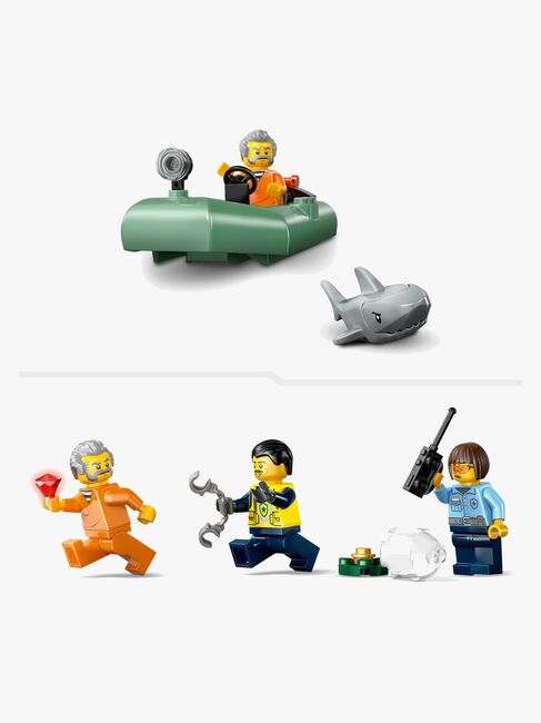 LEGO City 60456 Politibåd på forbryderjagt