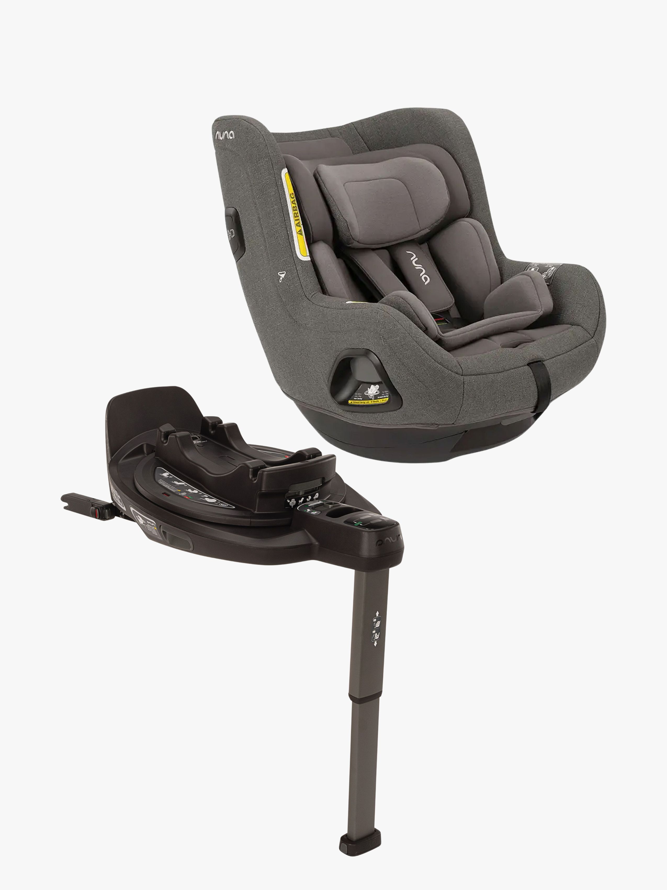 Nuna TODL NEXT Autostol inkl Curve Base, Thunder