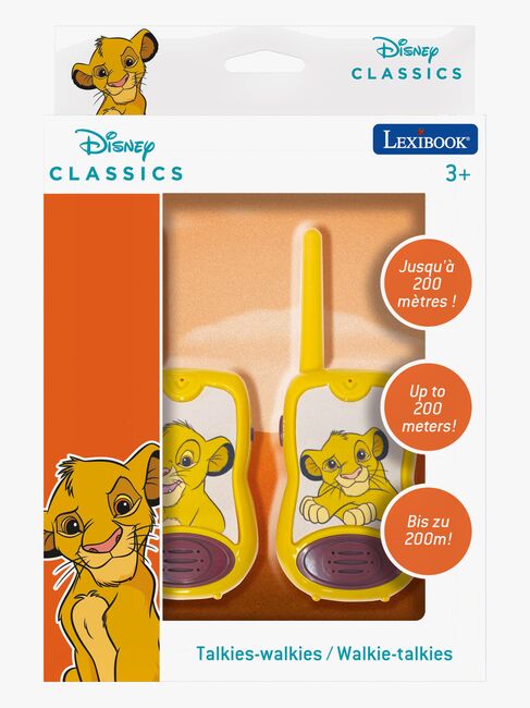 Lexibook Løvernes Konge Walkie Talkie