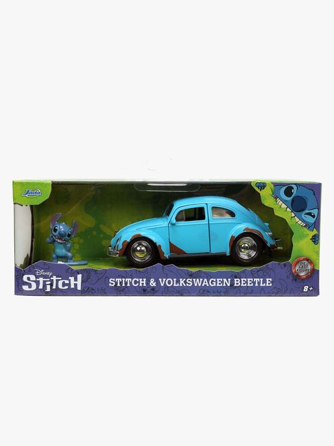 Jada Toys  Disney Lilo & Stitch Bil 1959 VW Bubbla med Stitch-figur 1:24
