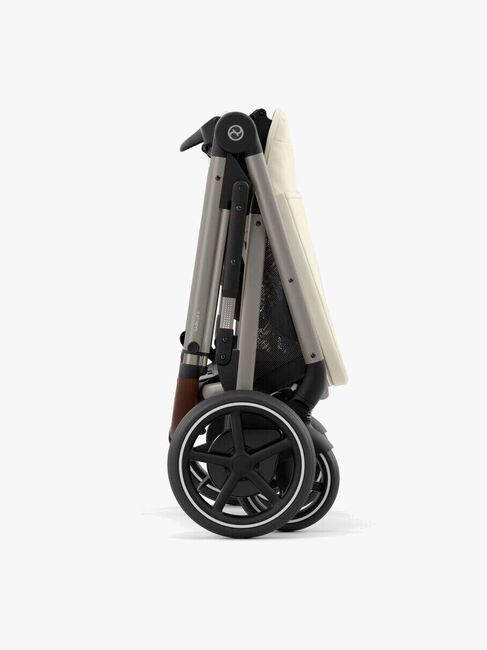 Cybex e-GAZELLE S Klapvogn, Seashelle Beige/Taupe