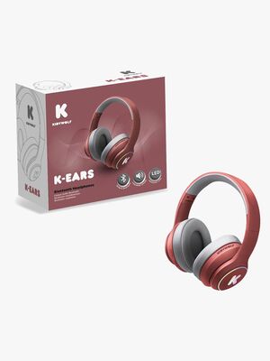 Kidywolf K-EARS Headsets Bluetooth, Rød