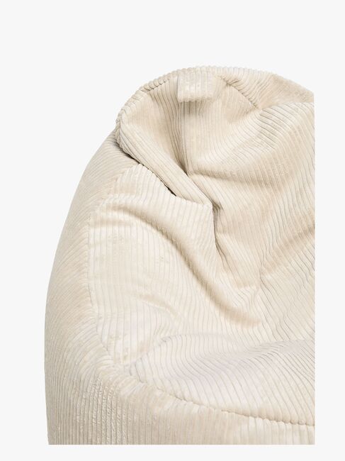 Furini Yoko Sækkestol Velour, Lys beige