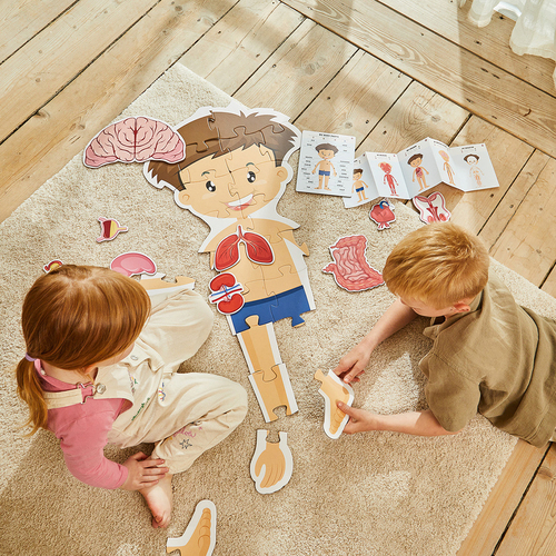 Barbo Toys Body Puslespil Dreng 36 Brikker