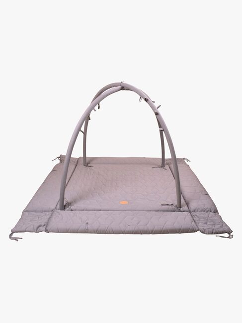 FILIBABBA Soft Quilt Aktivitetstæppe, Dark Grey