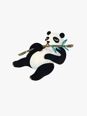 RoomMates Wallstickers Panda