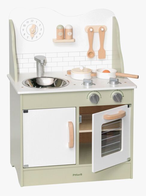 PolarB Legekøkken med Tilbehør, Grøn