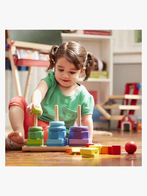 Melissa & Doug Stabletårn med Klodser