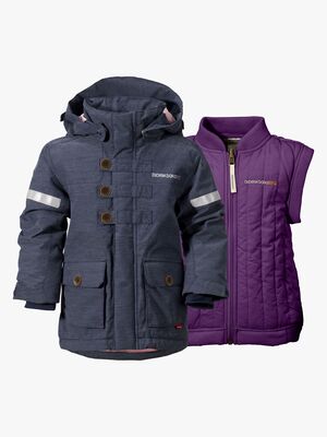 Didriksons Vinterjakke Odina 2-in-1, Navy