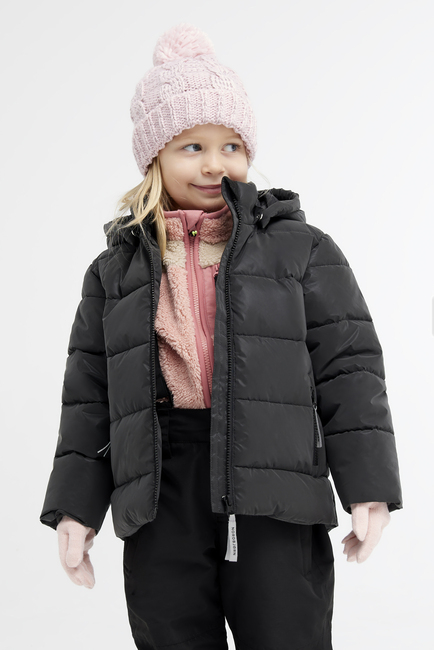 Nordbjørn Star Reflekterende Vinterjakke, Sort