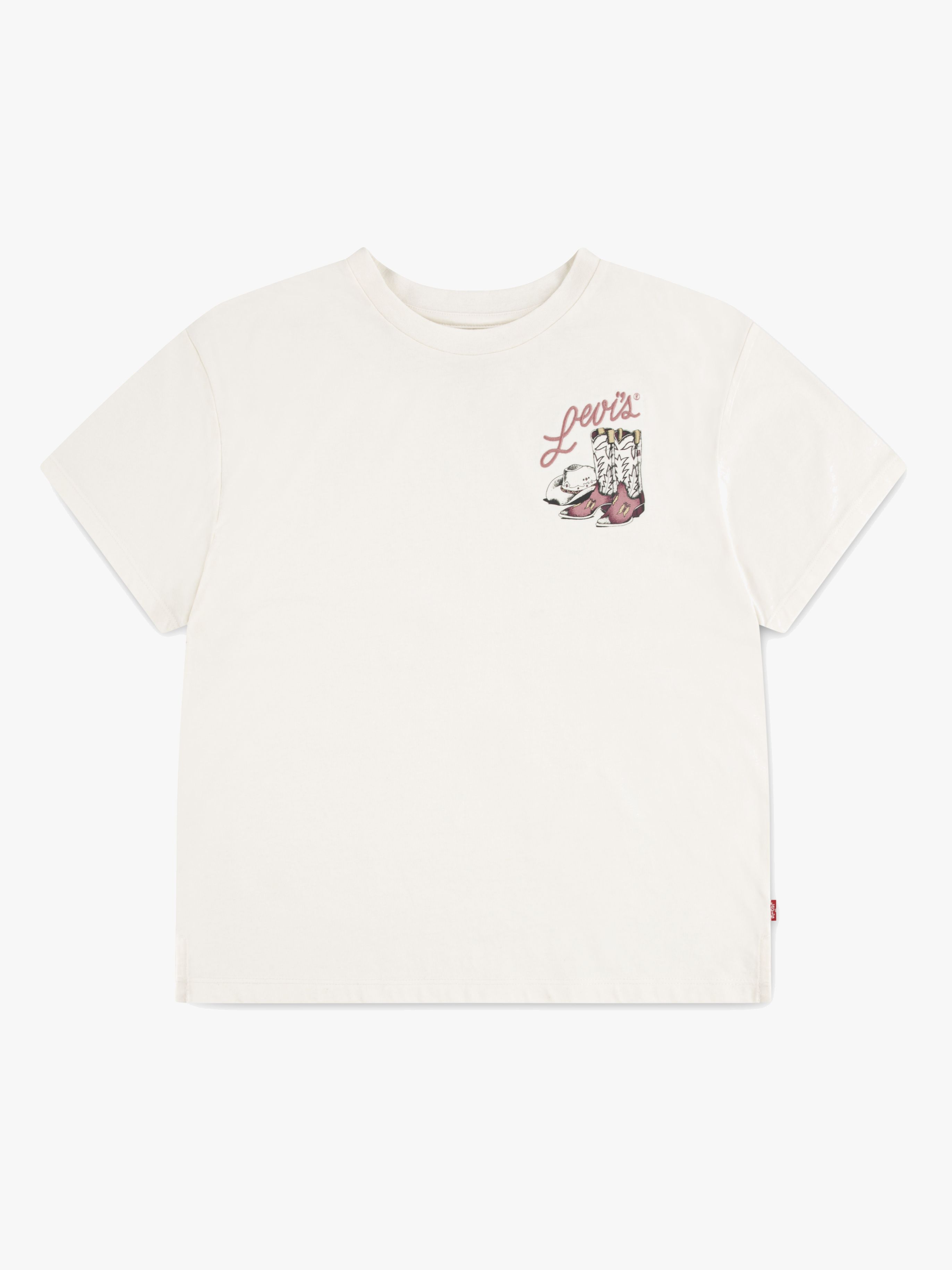 Levi's LVG Weatern Oversized T-shirt, Gardenia, 158