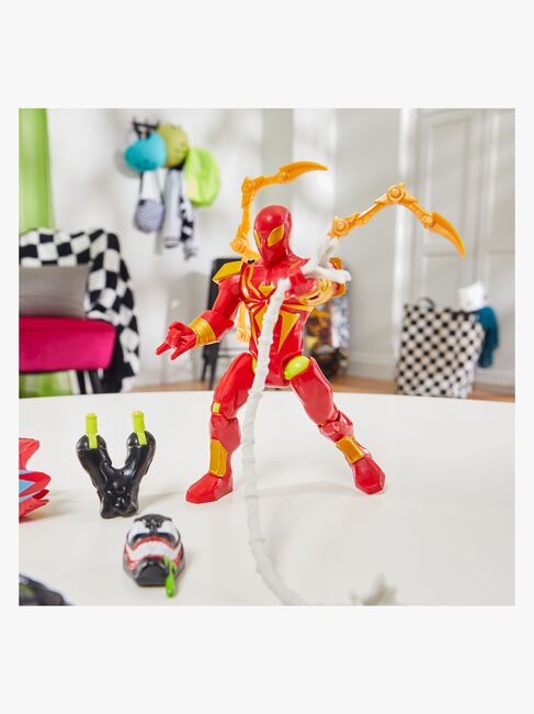 Marvel Spider-Man Mixmashers Figur Iron Spider Delux
