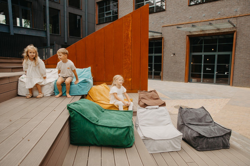 Yappy Kids Yappyhug Sækkestol, Pine Green