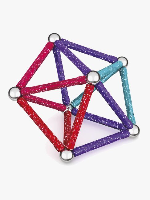 Geomag Byggesæt 60 Dele, Glitter