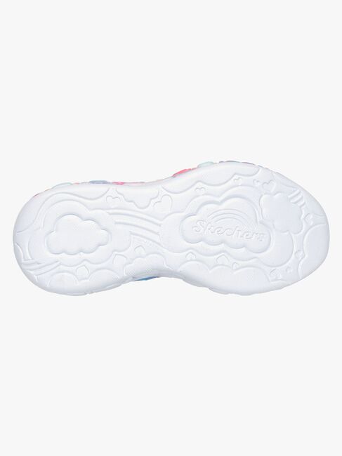 Skechers ETERNAL HEART LIGHTS  Blinkende Sneakers, Blå