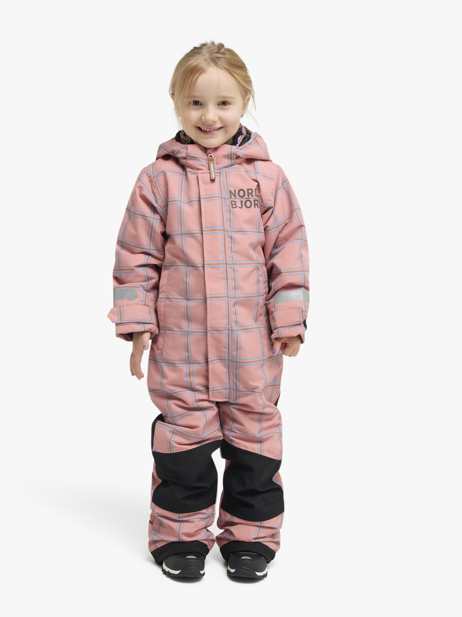 Nordbjörn Enelunden Flyverdragt, Rose Dawn Checked, 110-116