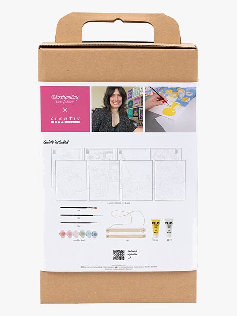 Creativ Company Malesæt DIY Farvelægning Fremstillet af Akryl