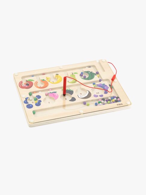 VIGA Magnet-labyrint & Tælle- og Farvesorteringstavle