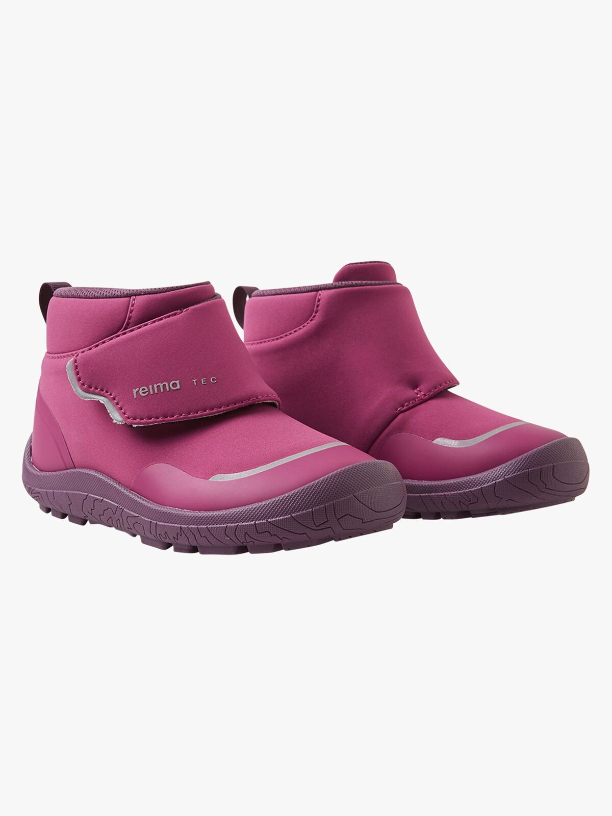 Reima Hyppii Barefoot WP Sneakers, Cool Burgundy