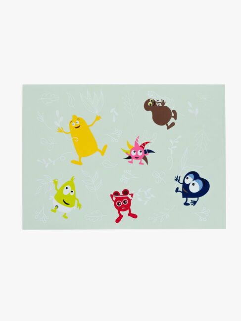 Babblarna Dækkeserviet Silikone, Blå