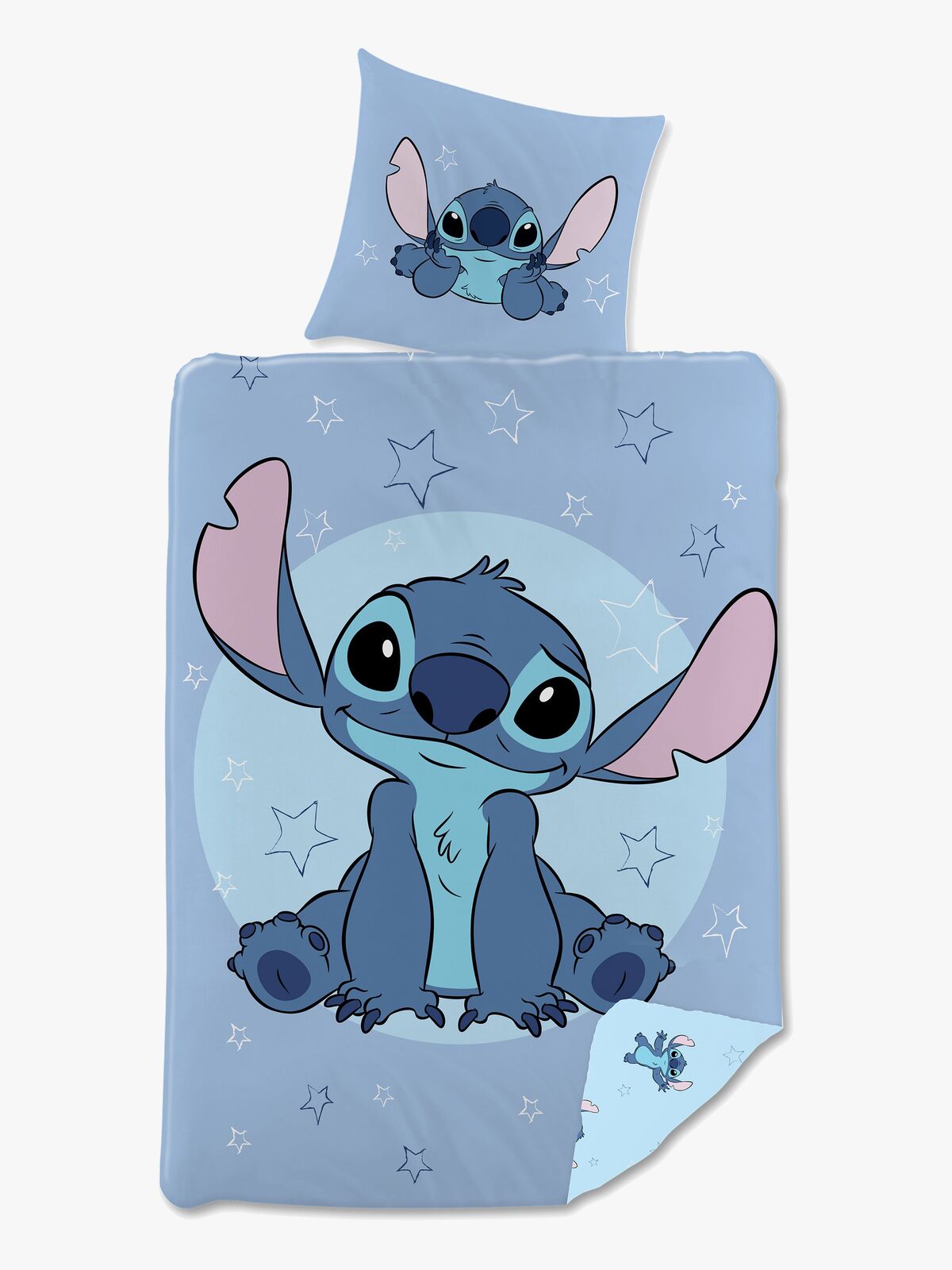Disney Lilo and Stitch Sengesæt 150x210, Blå