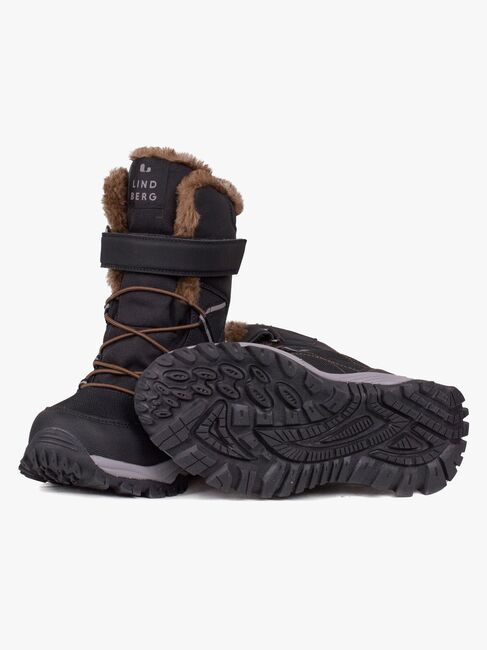 Lindberg Arctic Vinterstøvler, Black/Brown
